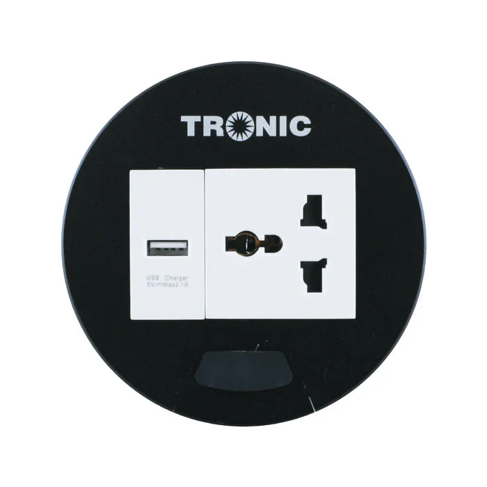 Desk Socket Universal Usb Black — BF ONDE-O2-UB-BK