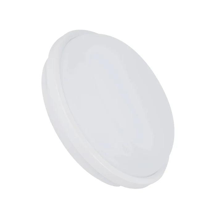 Bulkhead Light Round LED 15W Daylight White — CL RD02-15-WH-DL