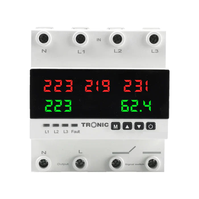Changeover Three-Phase 100A White — CO APS5-100
