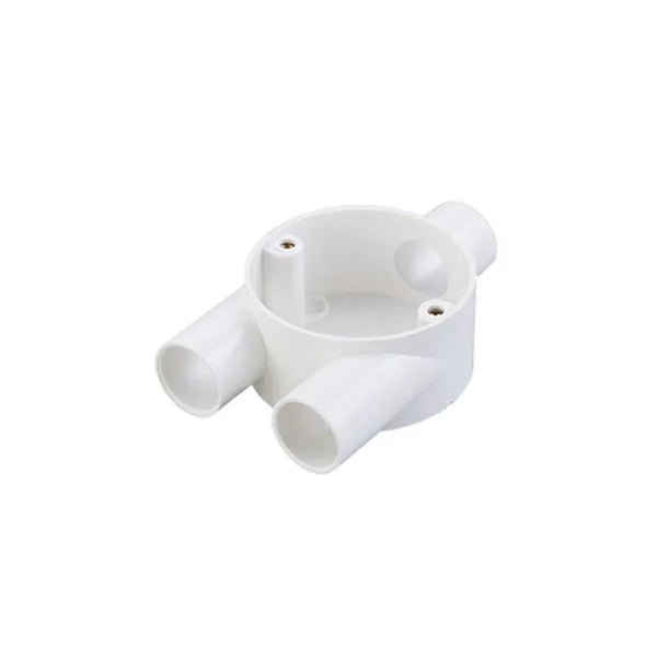 Electrical Components Pvc Junction Box White — CP YWAY-25-WH