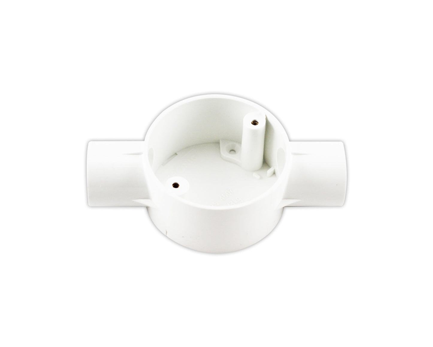 Junction Box Conduit White — CP JUN2-20-WH