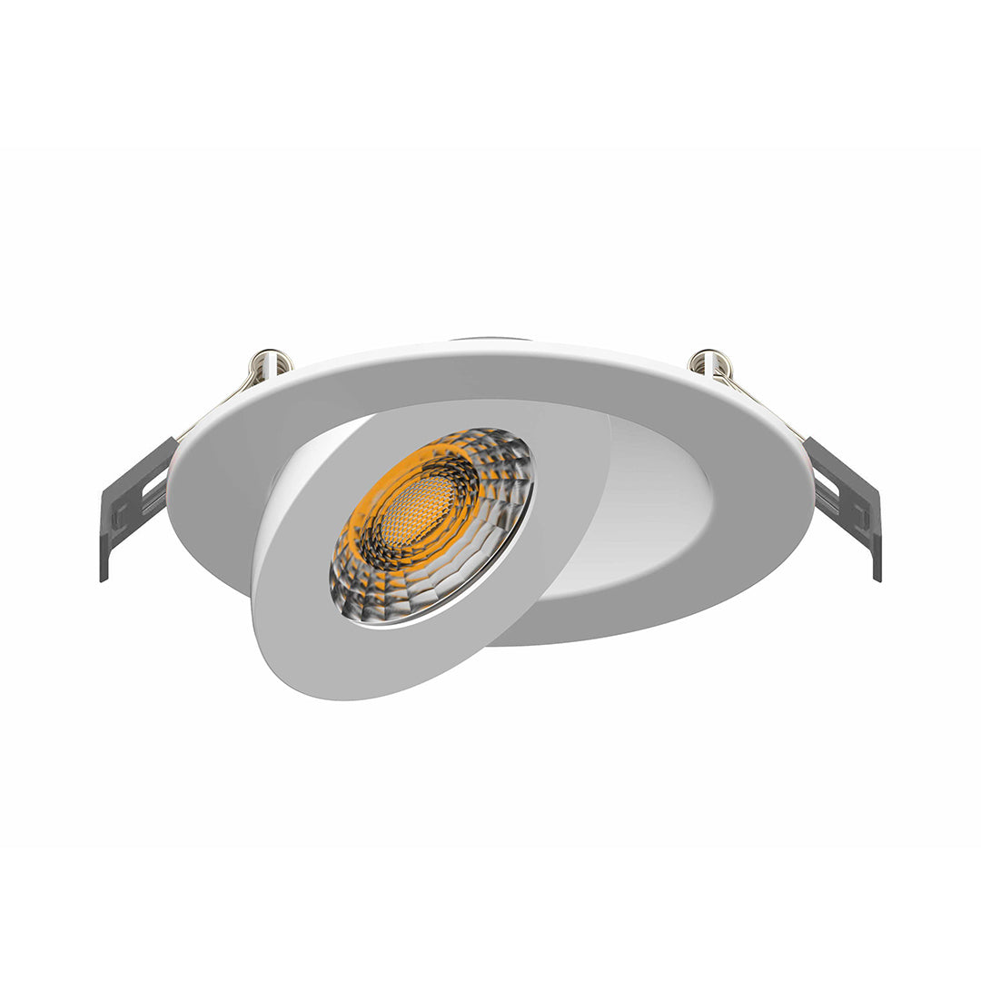 Adjustable Downlighter LED 7Watts — EL SL07-GM-WH