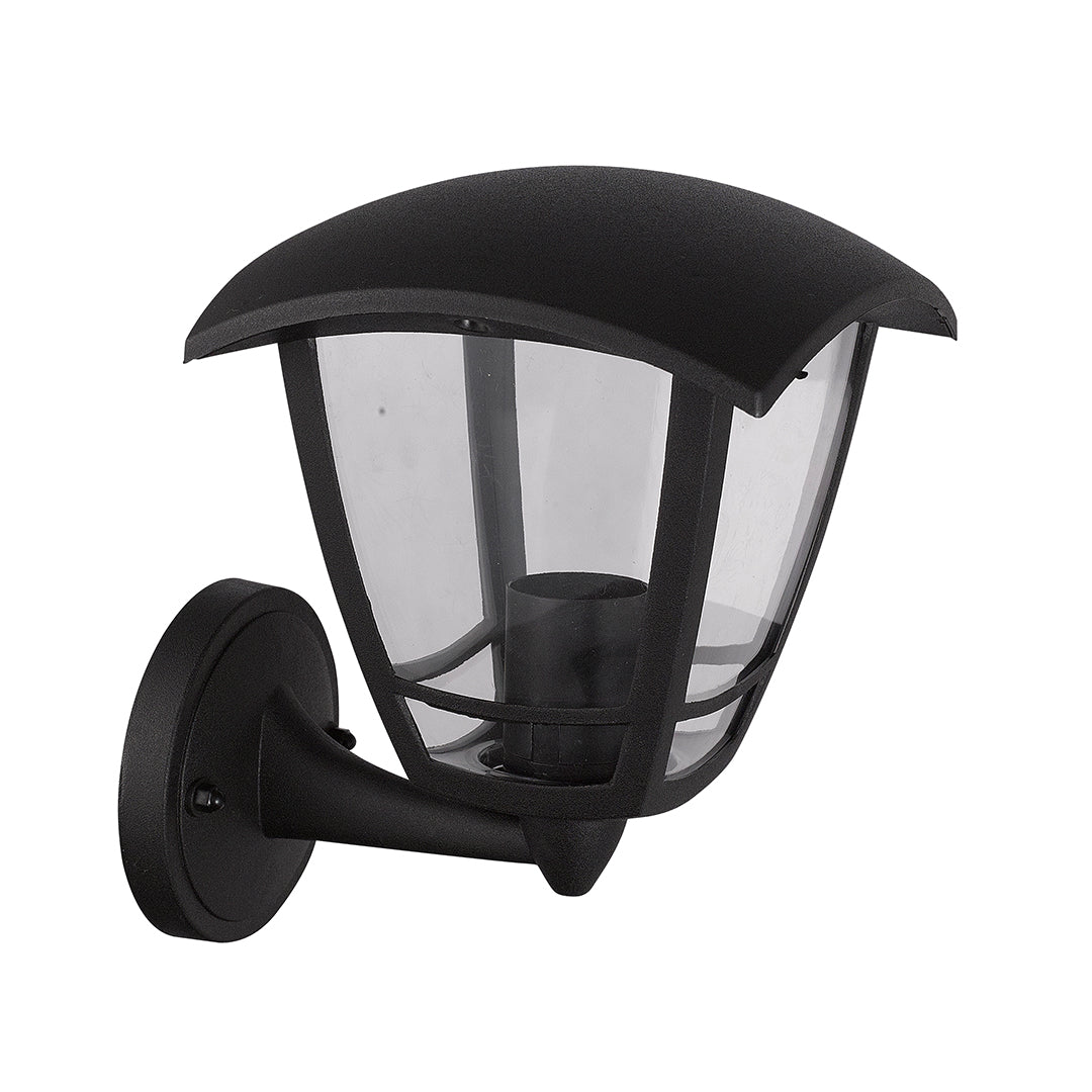 Fence Light E27 Black — ILU 604A-BK