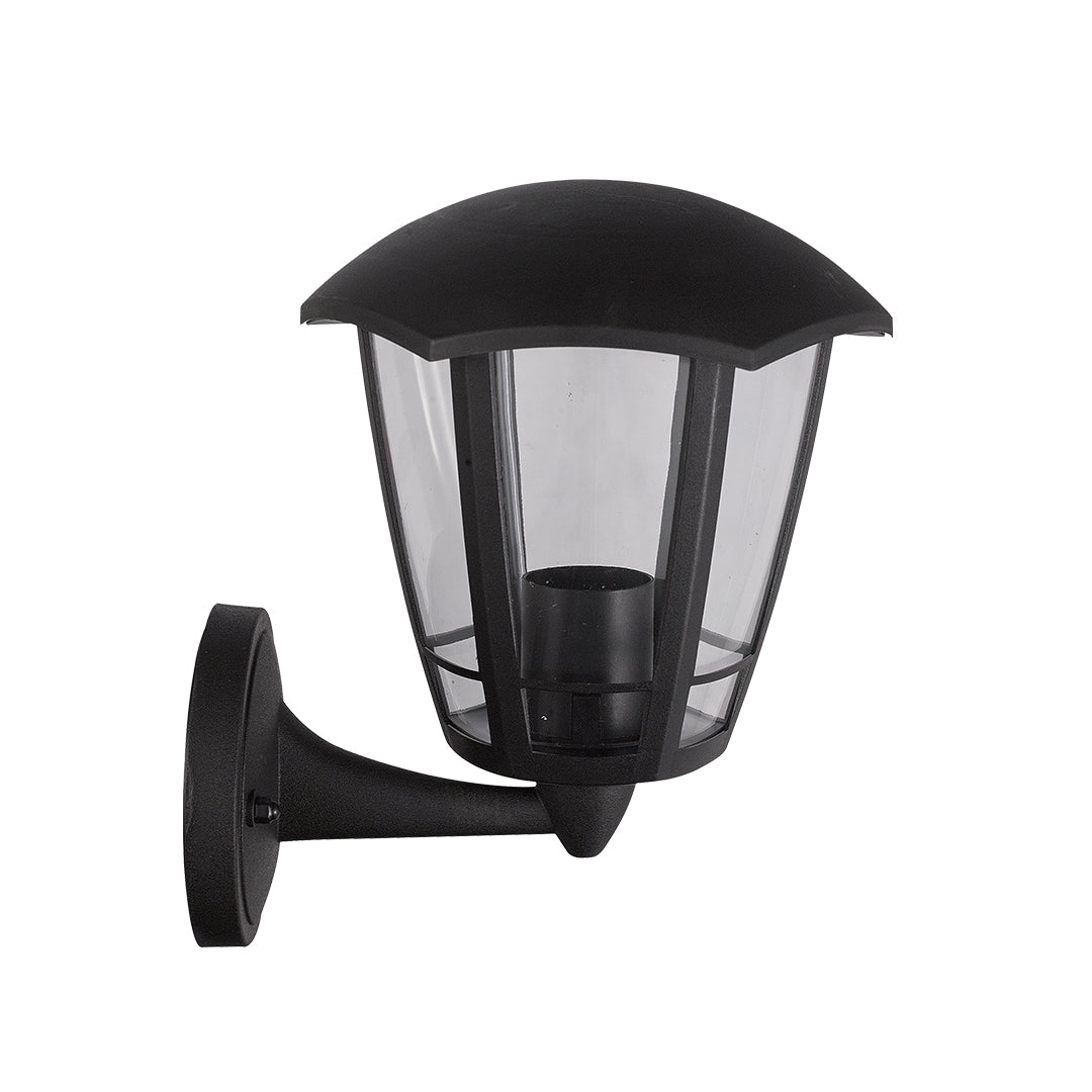 Fence Light E27 Black — ILU 606A-BK