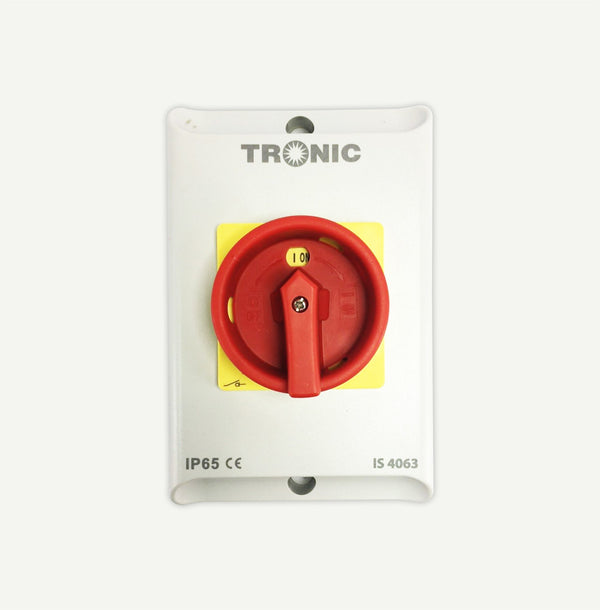 Pvc Isolator Surface Amps Red — IS 4063