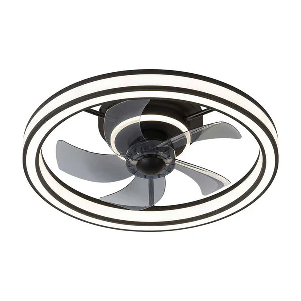 LED Ceiling Light with Built-in Fan – 45cm, 3 Color Modes — KD 1701