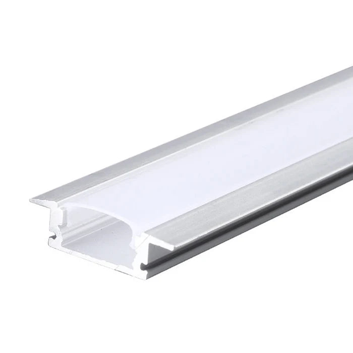 LED Strip Profile (No Strip Included) 3m Silver — LE 2507-03-SI
