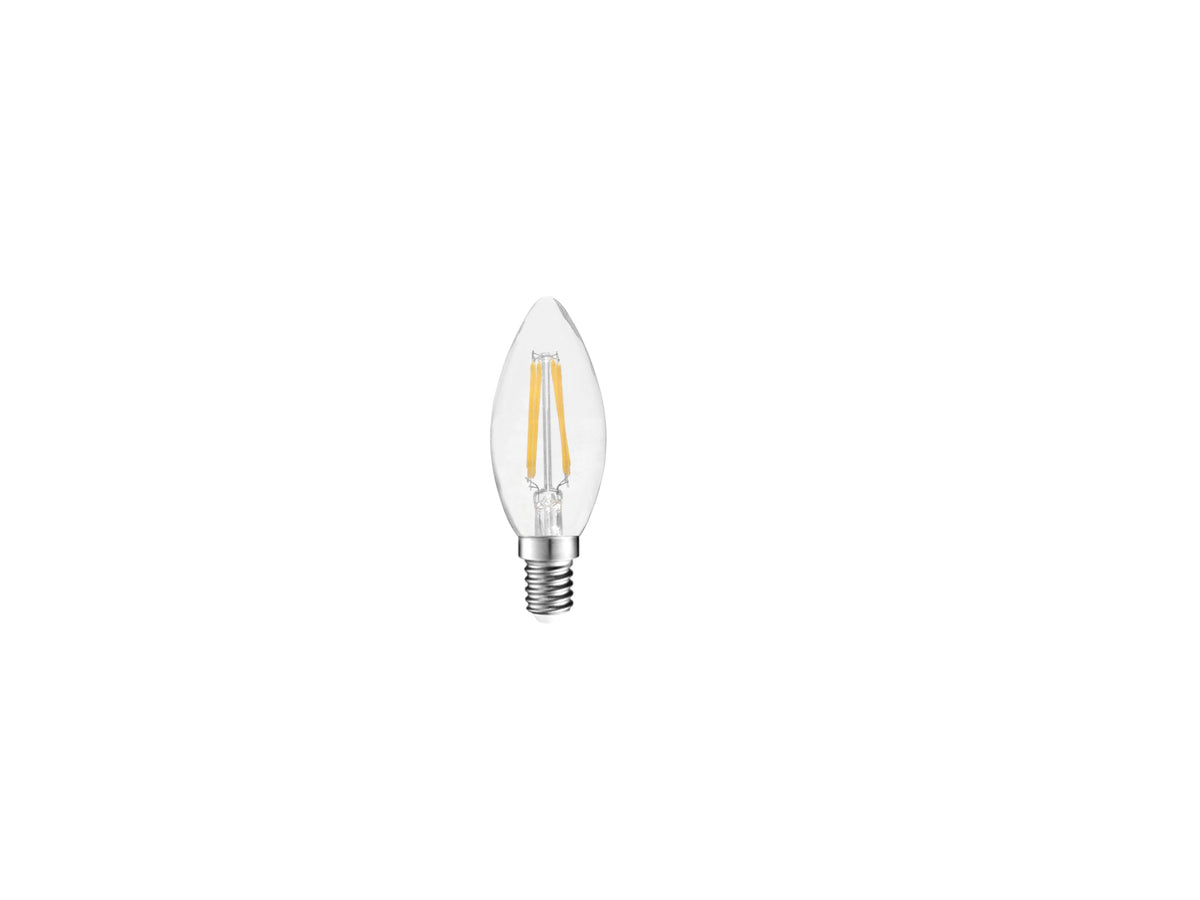 Candle Filament E14 4W Warm White Clear — LE 0414-FI-CB