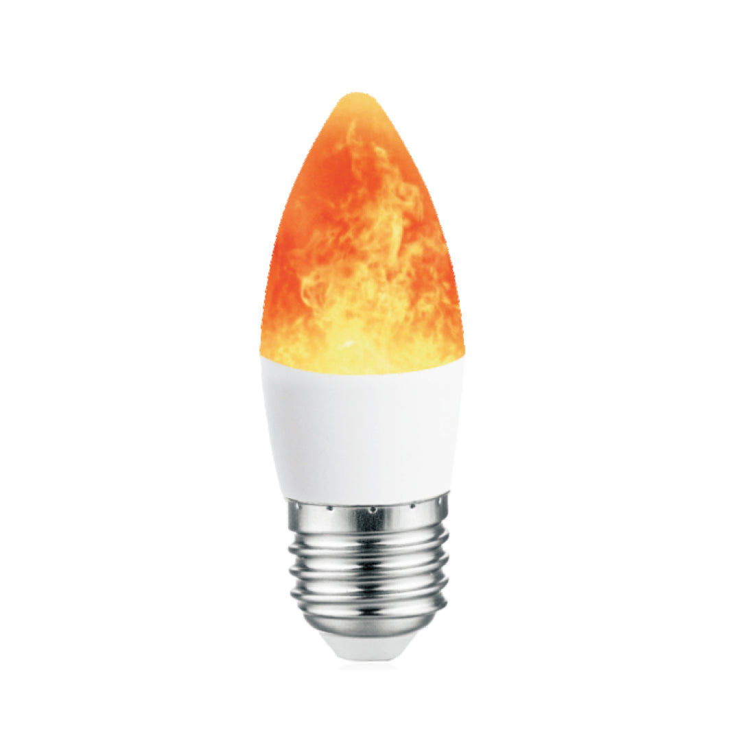 Candle Led Fire 4W — LE 0427-CB-FL
