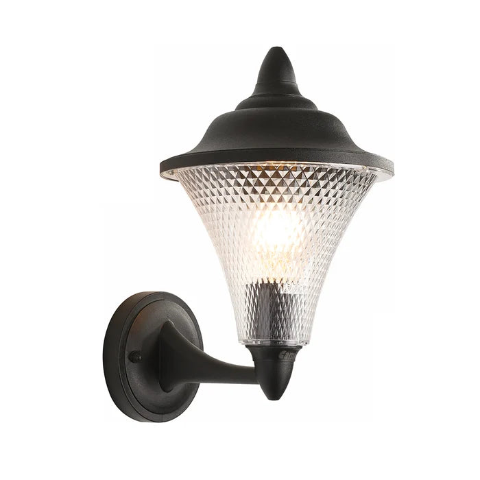 Gate Light Wall-Mount E27 Black — LL 2644-911B-BK