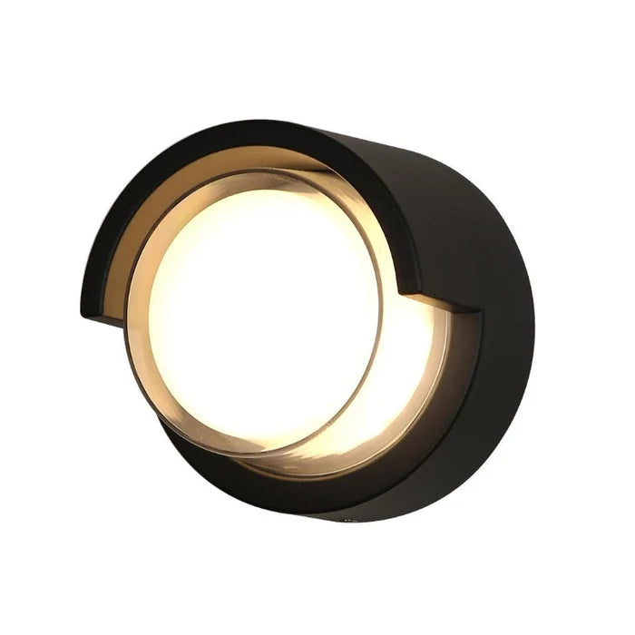Fence Light Black Warm White — LL 6050-BK-WW