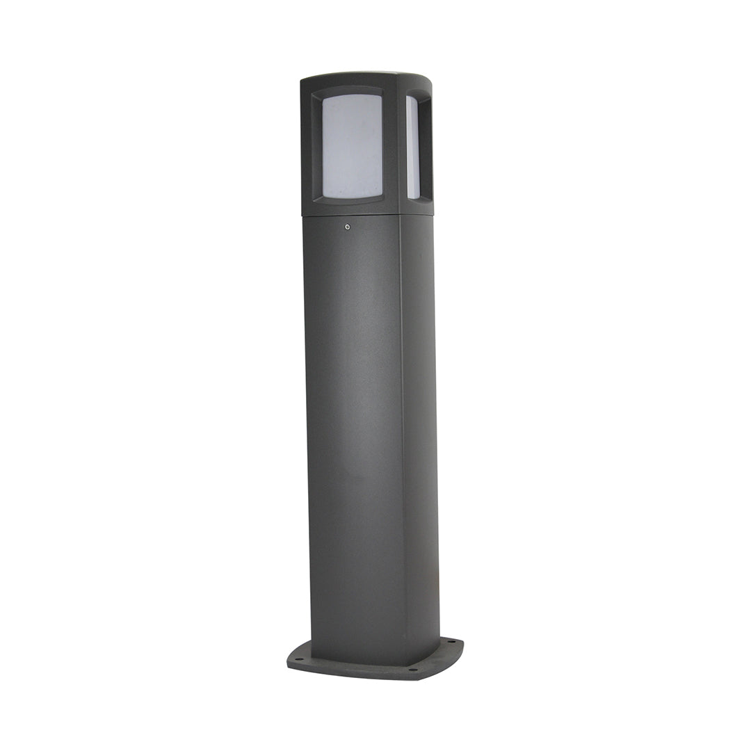 Ground Post Garden Bollard Grey — LL 4001-62-GY