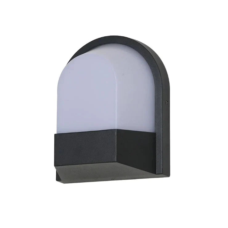 Fence Light E27 Warm White Black — LL 6009-BK-WW