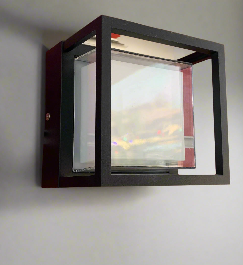 Fence Light Warm White Black — LL 6037-BK-WW