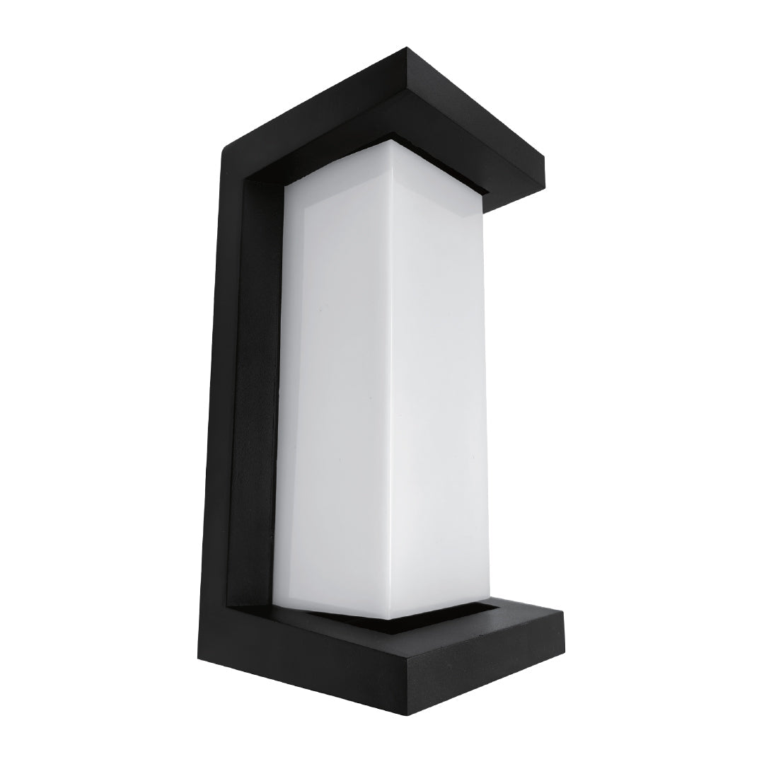 Fence Light E27 Warm White Black — LL 6062-BK-WW