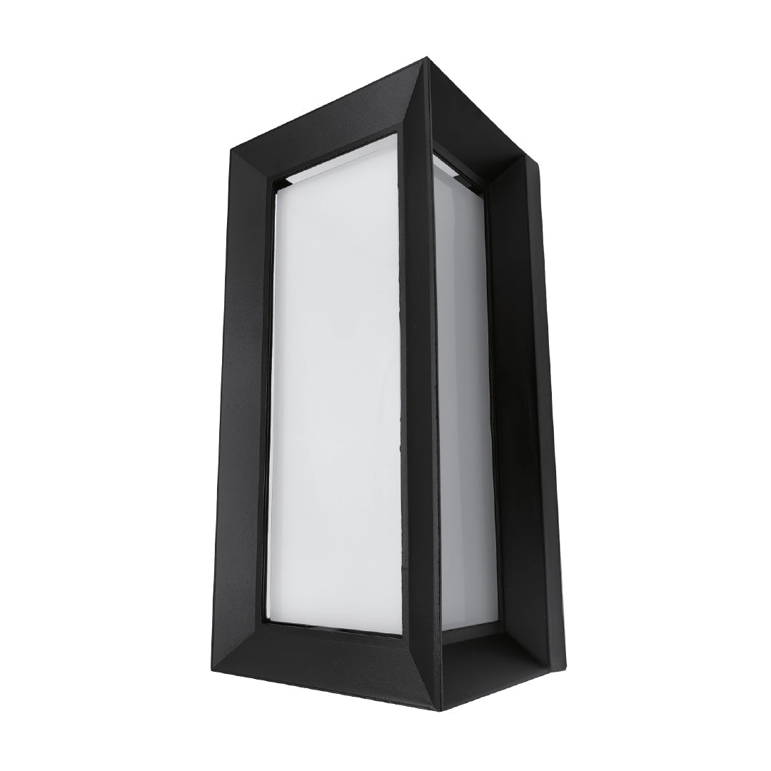 Fence Light E27 Warm White Black — LL 6063-BK-WW