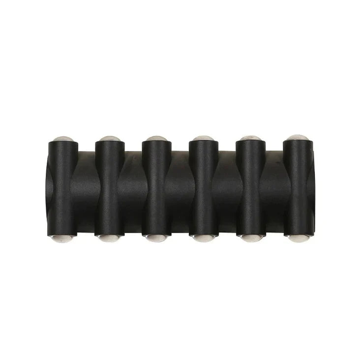 Fence Light 6W Warm White Black — LL 6112-BK-WW