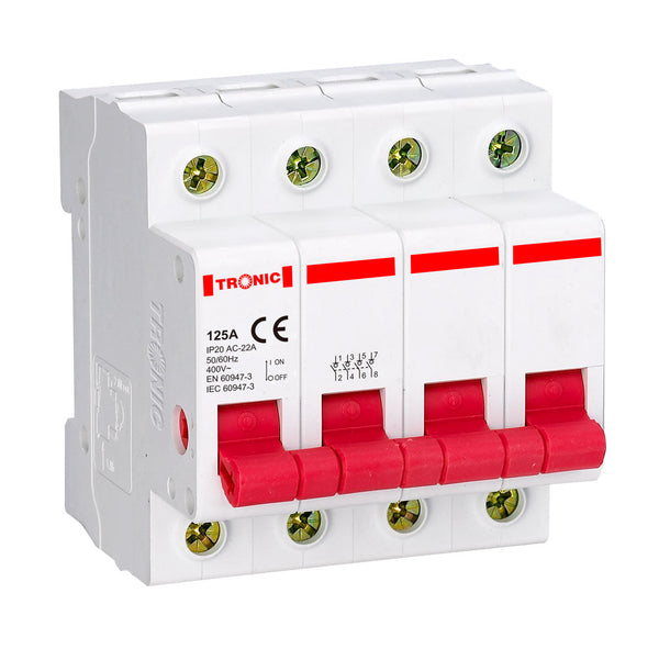 MCB 4Pole 63A Multi-Colour — MC 6K63-04