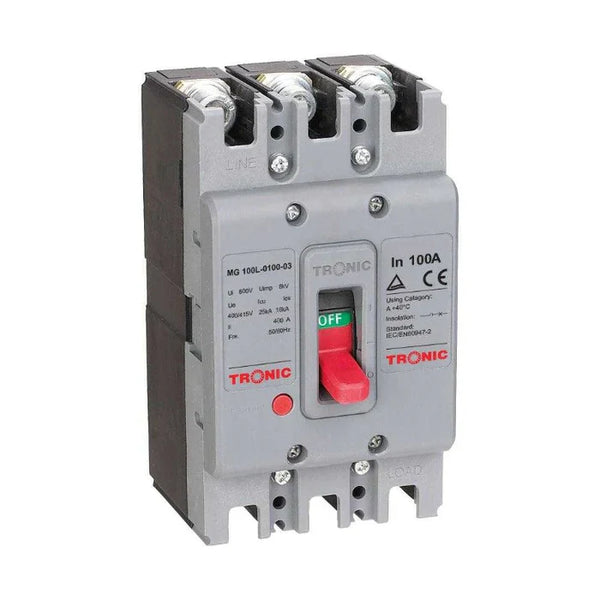 Mccb Range 3Pole — MG 100L-0100-03