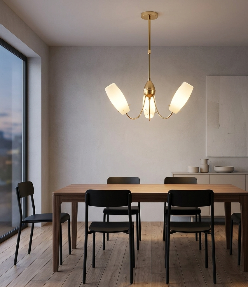 Chandelier E14 Gold — PL 7001-14-03-GD