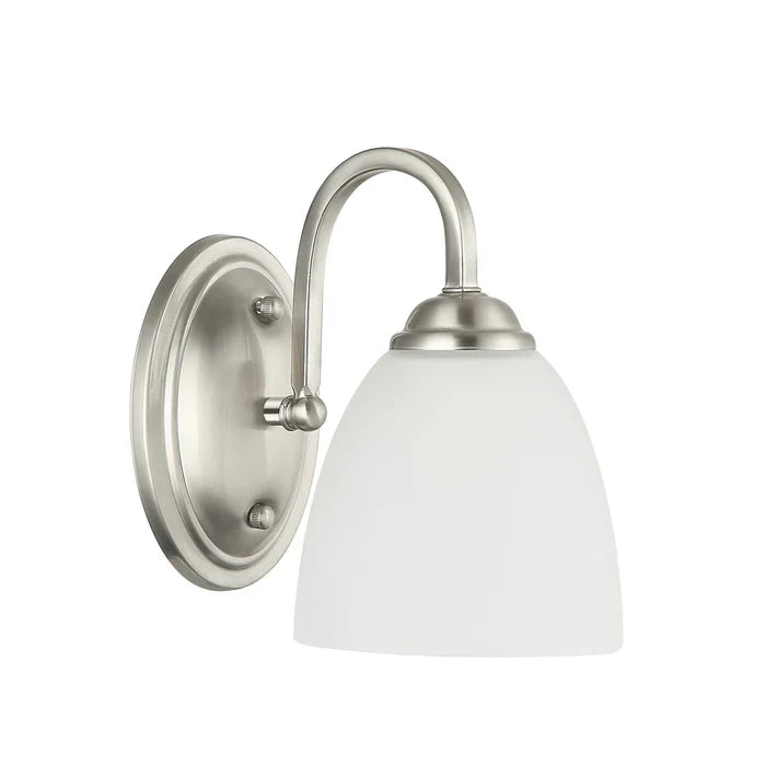 Classic Wall Light With Frosted Glass Shade — PL 7028-27-01