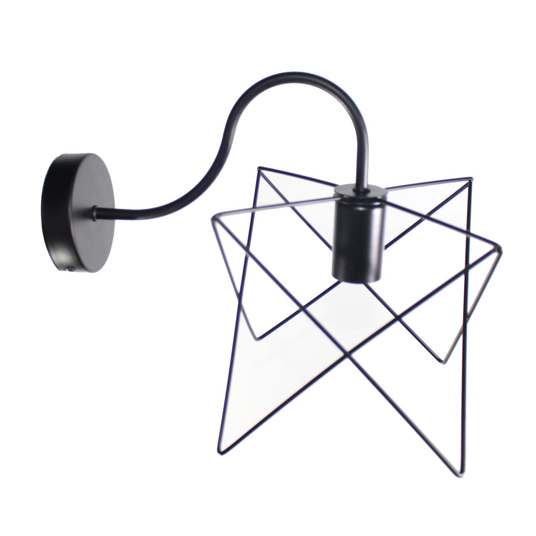 Wall Light E27 Black — PL 8180-BK