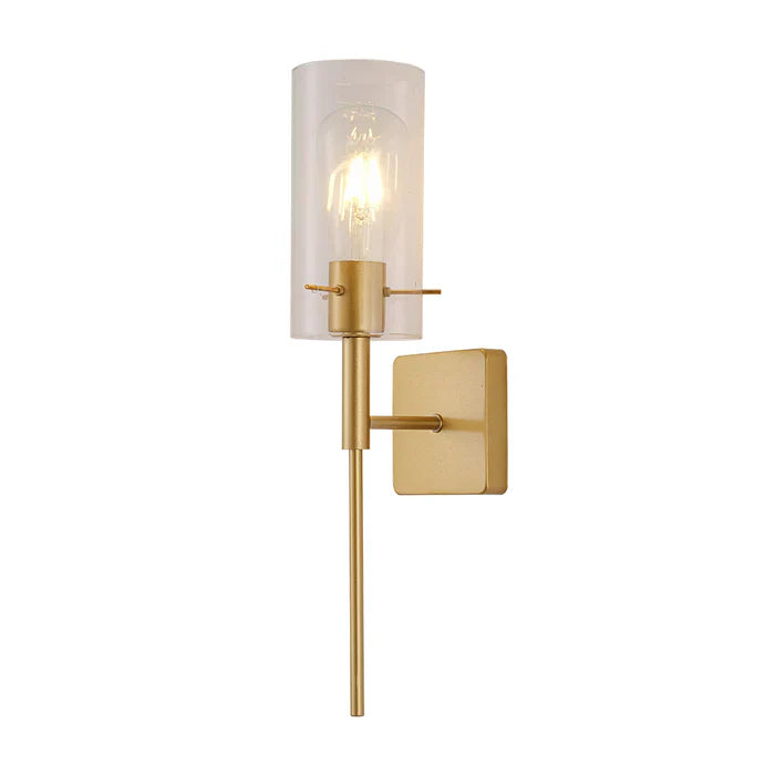 Wall Light Modern Black/Gold Frame Gold — PL 1122-01