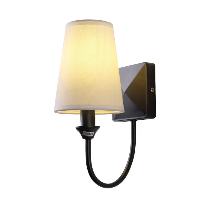 Wall Light Golden/Fabric Shade — PL 1123-01