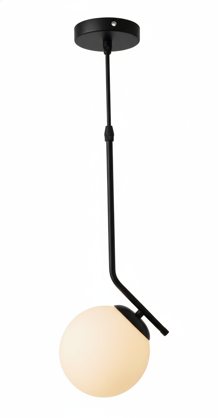 Ceiling Light E27 40W Black — PL 1168-01-BK