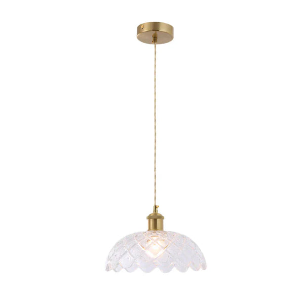 Pendant Light E27 Crystal — PL 2024-04-GL-CL