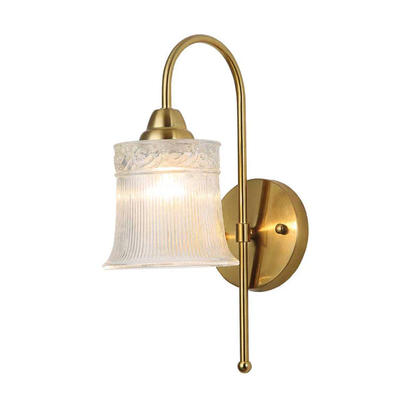Wall Light E27 Gold — PL 2504-GL-CL