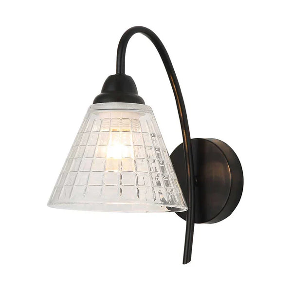Wall Light E27 Geometric — PL 2507-GL-CL