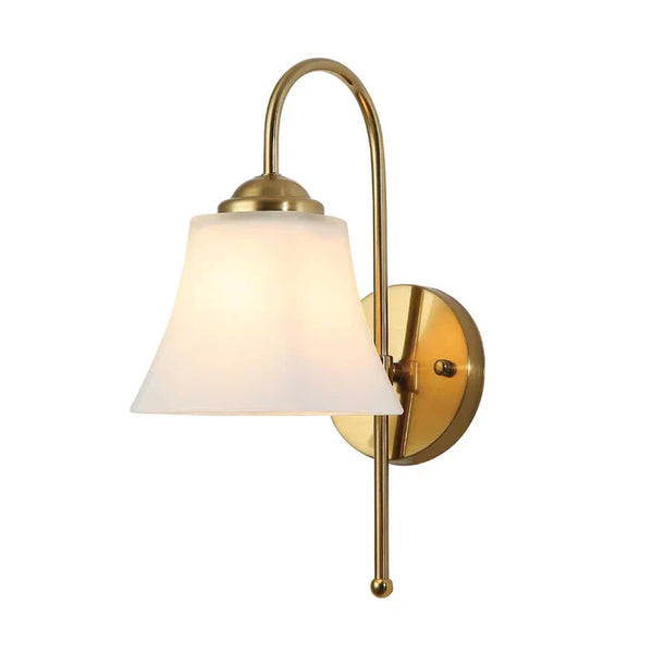 Wall Light E27 White — PL 2522-GL-WH