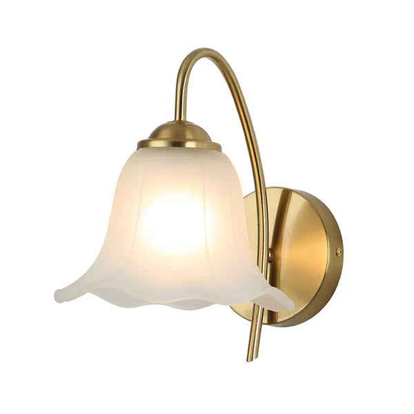 Wall Light E27 White — PL 2528-GL-WH