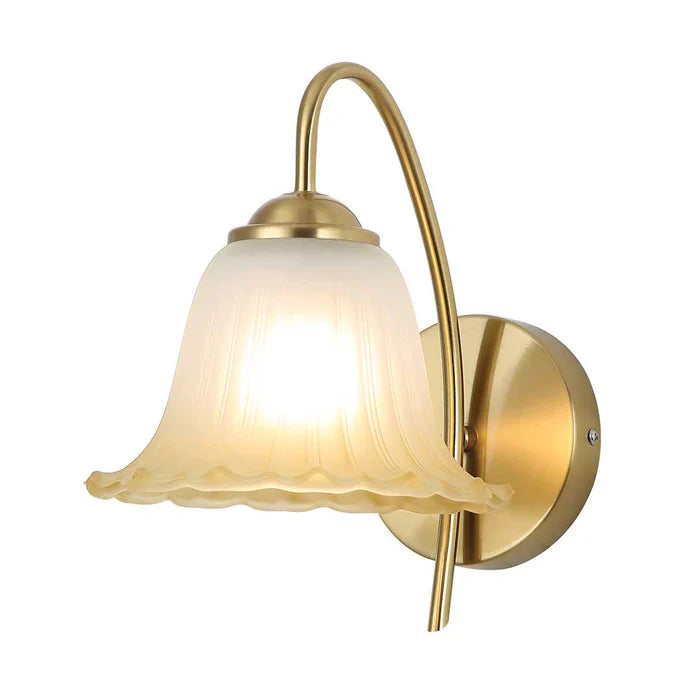 Wall Light E27 White — PL 2531-GL-WH
