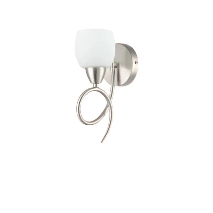 Modern Wall Light with Frosted Glass Shade — PL 7024-14-01