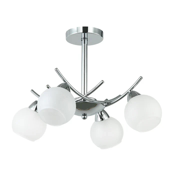 Pendant Light E27 Silver — PL 7043-27-04-SI