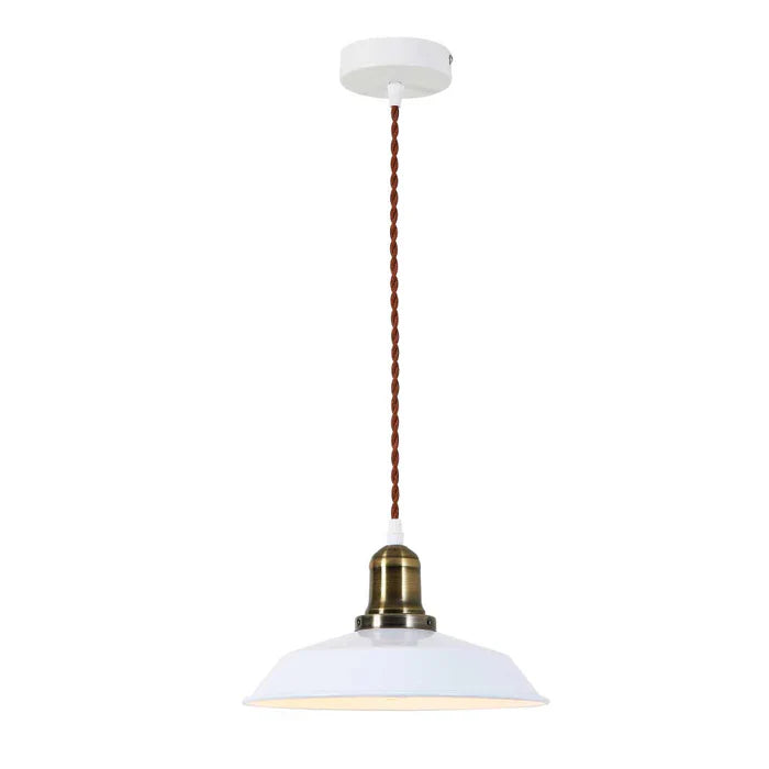 Pendant Light E27 White — PL 7910-01-WH