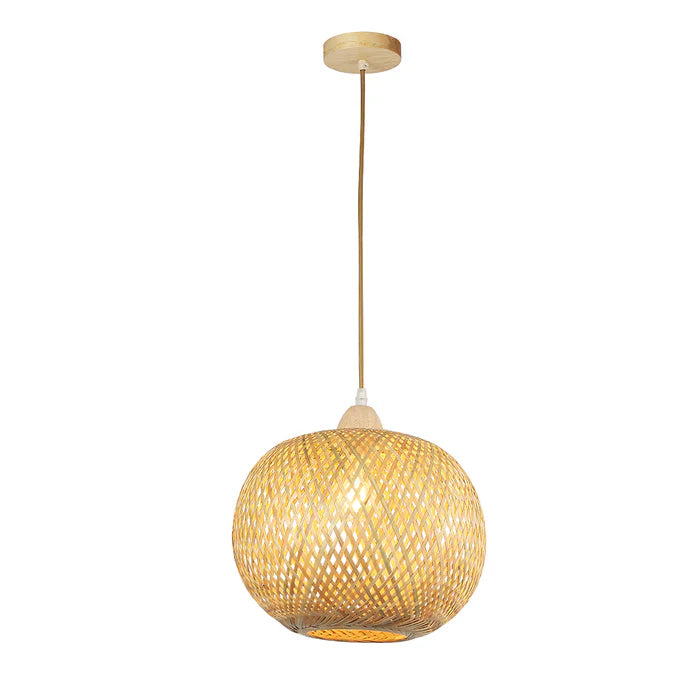 Pendant Light E27 Bamboo — PL WD25-11