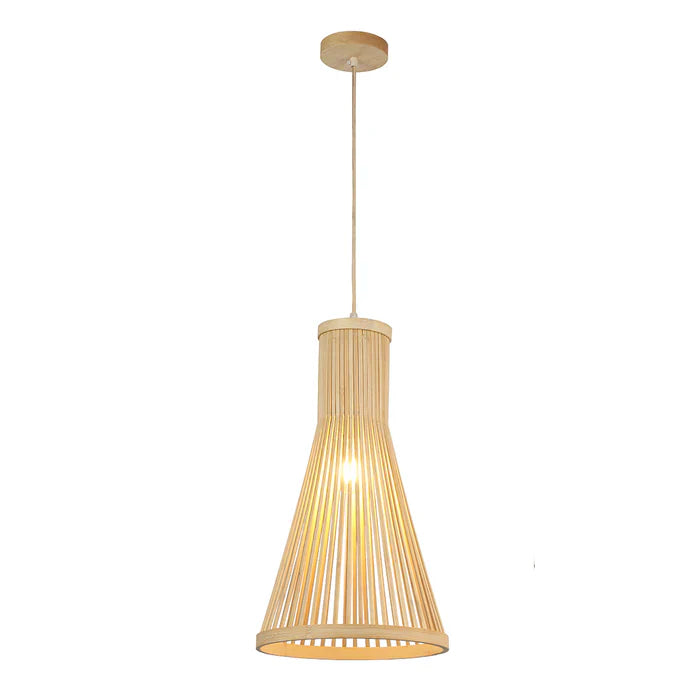 Pendant Light E27 Bamboo — PL WD25-28