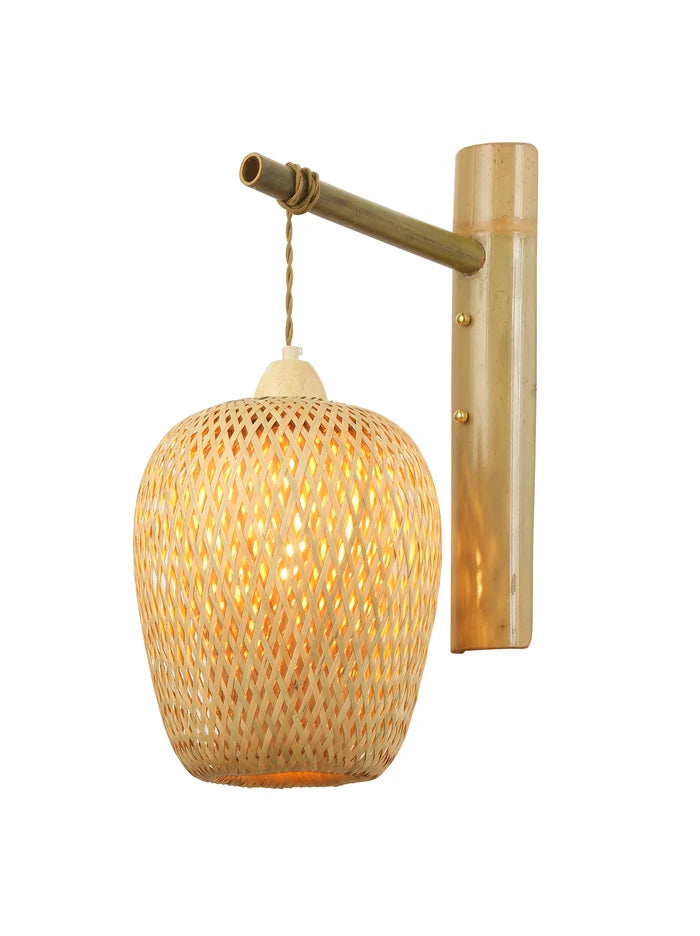 Bamboo Indoor Wall Light 1×E27 — PL WD26-02