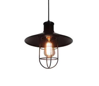 Pendant Light E27 Black — PL 7145-BK