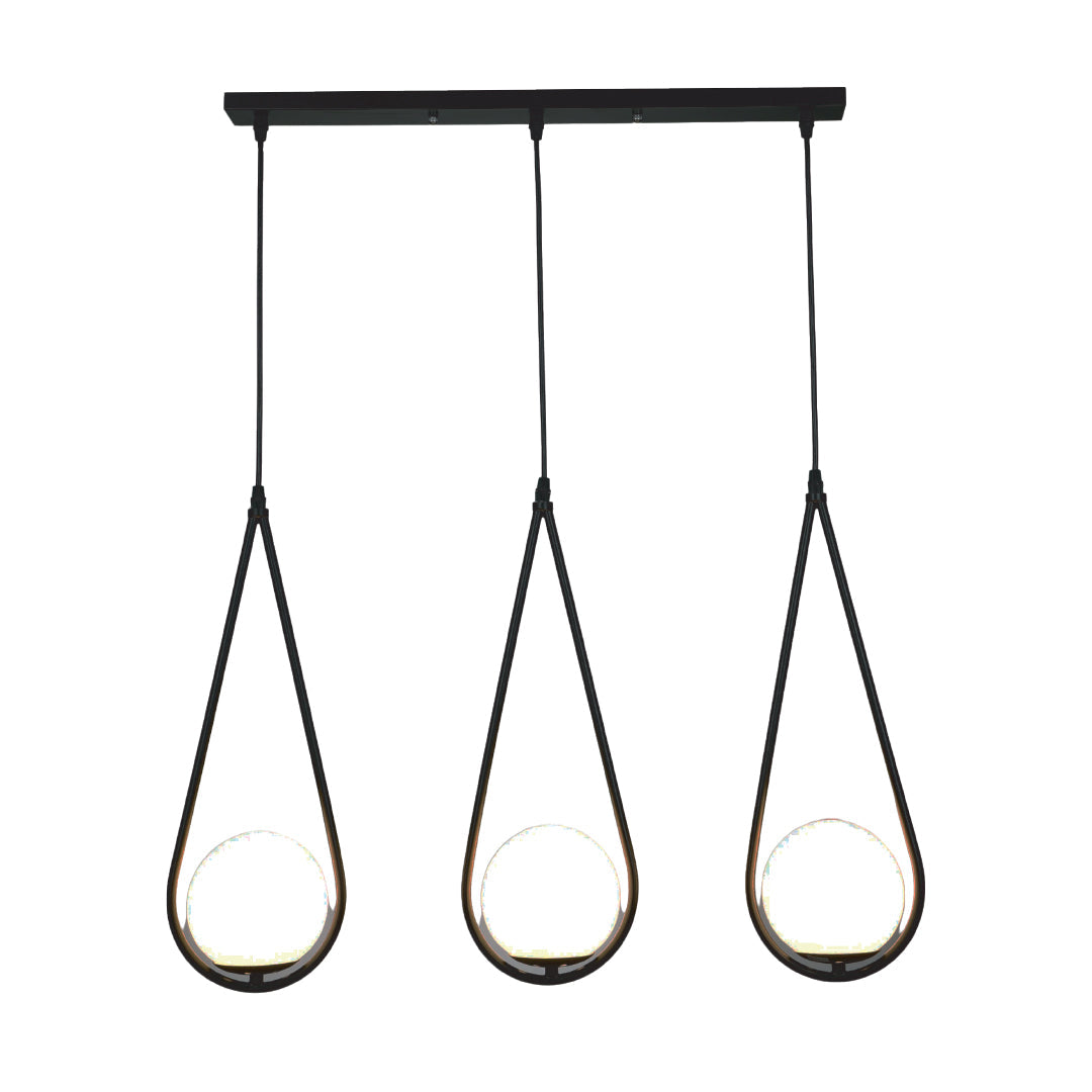 Pendant Light Contemporary Triple Warm White — PL 8110-03