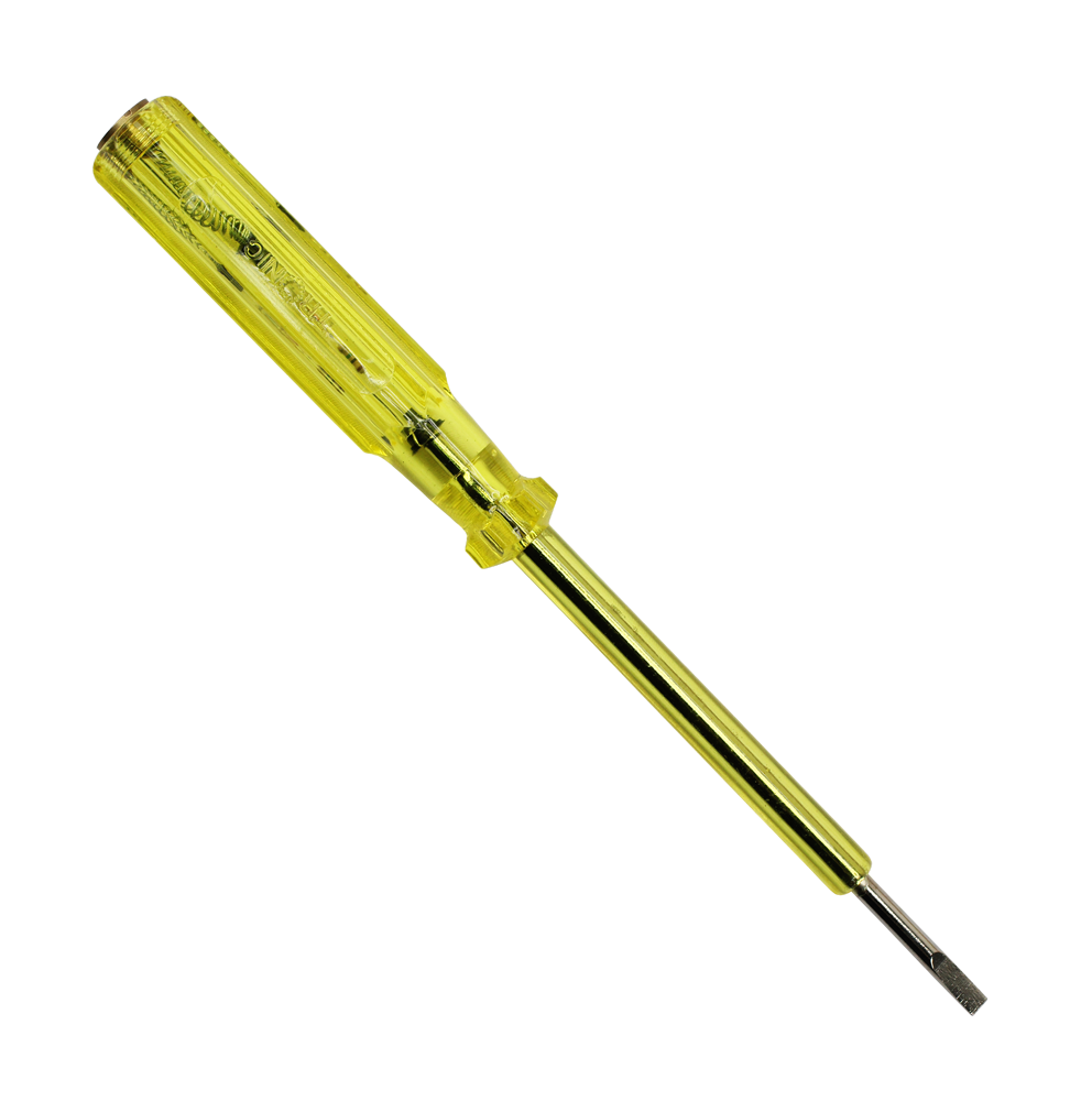 Voltage Tester Screwdriver Big Size Yellow — PT TS02