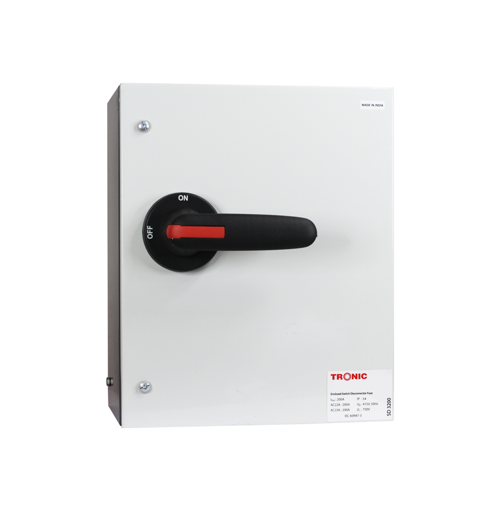 Fuse Disconnector Switch 800A — SD 3800