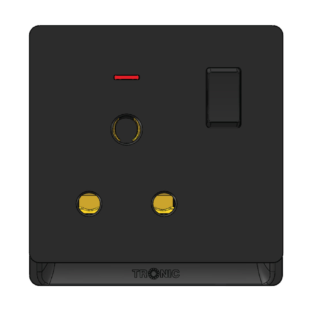 Premium Round Pin Single Outlet - TD Range — TD 5115