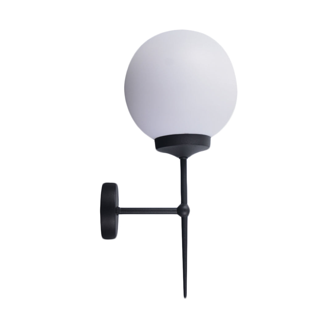 Fence Light E27 Black — TG GLBL-20-10-8B