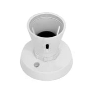 Batten Holder Straight White — TR633
