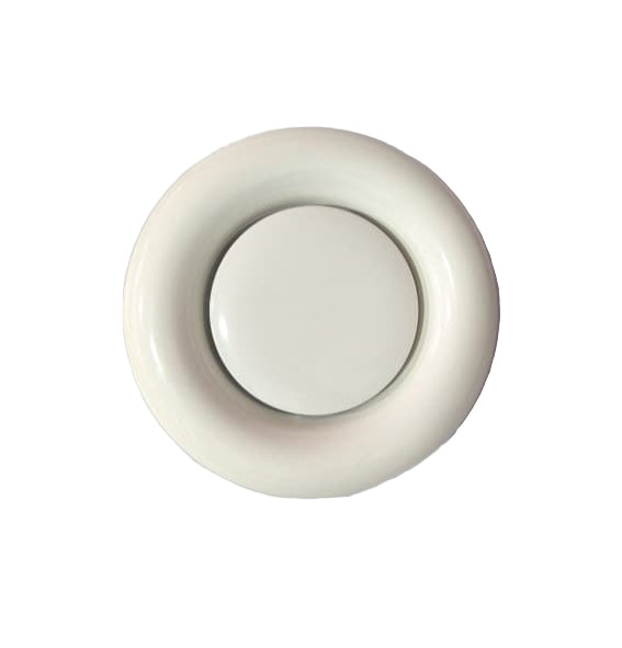 Exhaust Fan Disc Valve Dia White — VF V100