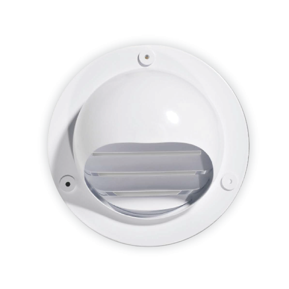 Louver Ball Weather Exhaust Fan White — VF B150